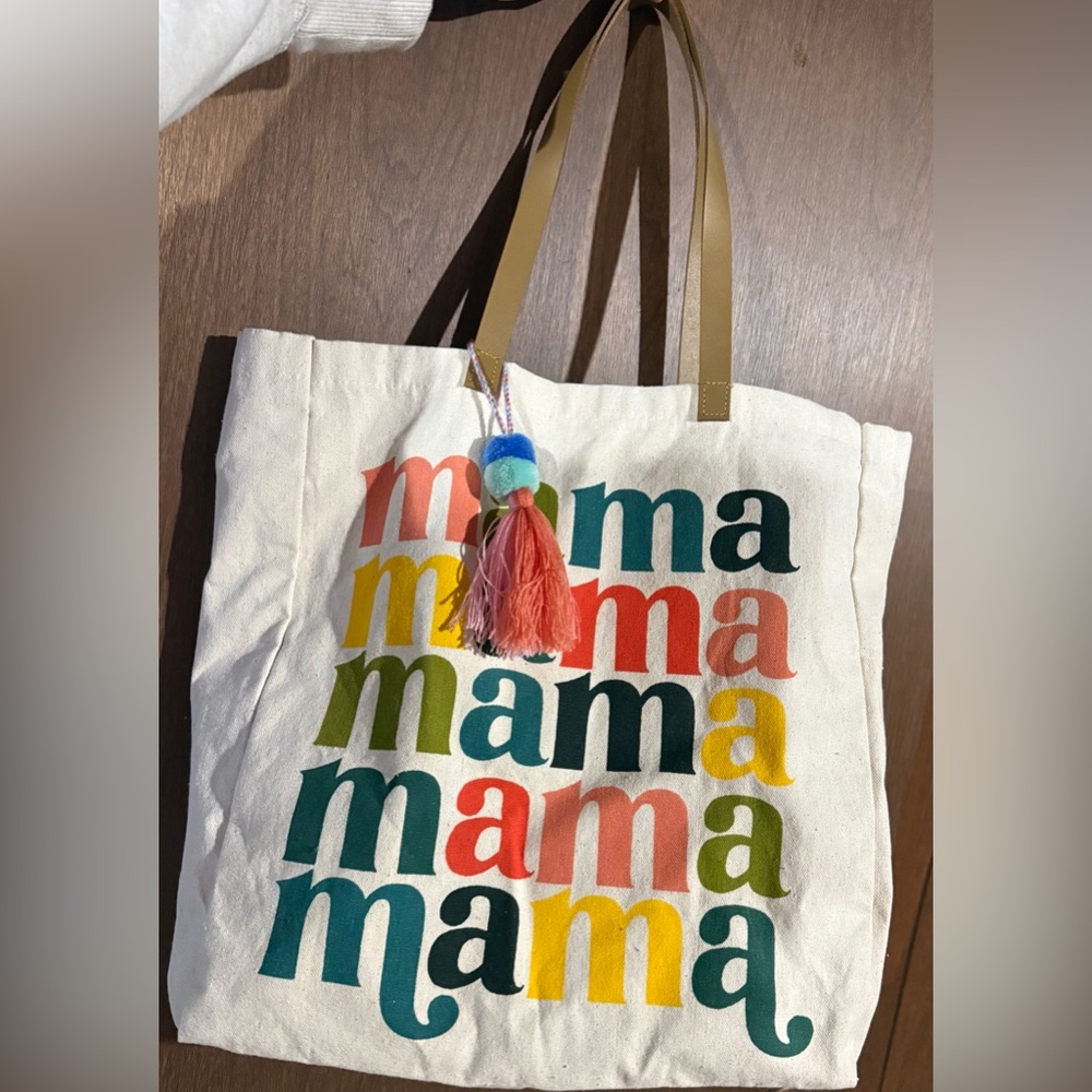 Colorful Canvas Tote Bag
